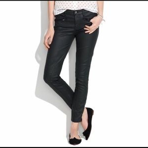Madewell Skinny Cropped Motorcycle Jeans